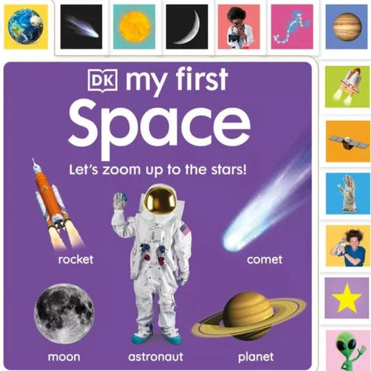 DK Children Board Books My First Space: Let's Zoom Up to the Stars!
