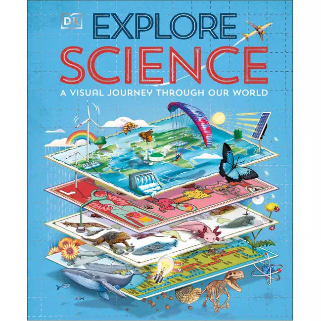 DK Children Hardcover Books Explore: Science: A Visual Journey Through Our World