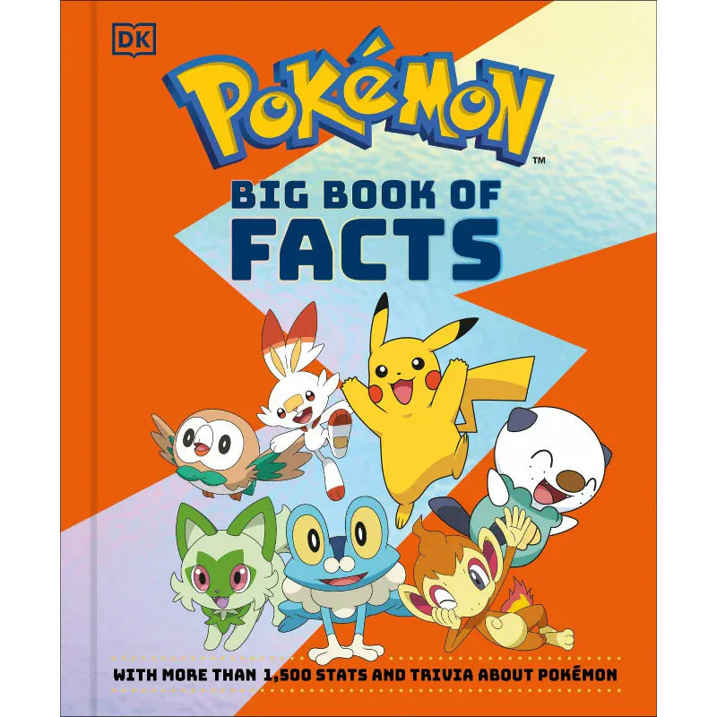 DK Children Hardcover Books Pokemon Big Book of Facts