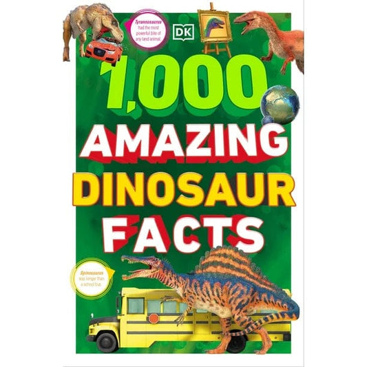 DK Children Paperback Books Default 1,000 Amazing Dinosaurs Facts: Unbelievable Facts About Dinosaurs