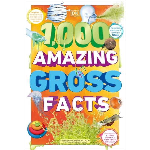 DK Children Paperback Books Default 1,000 Amazing Gross Facts