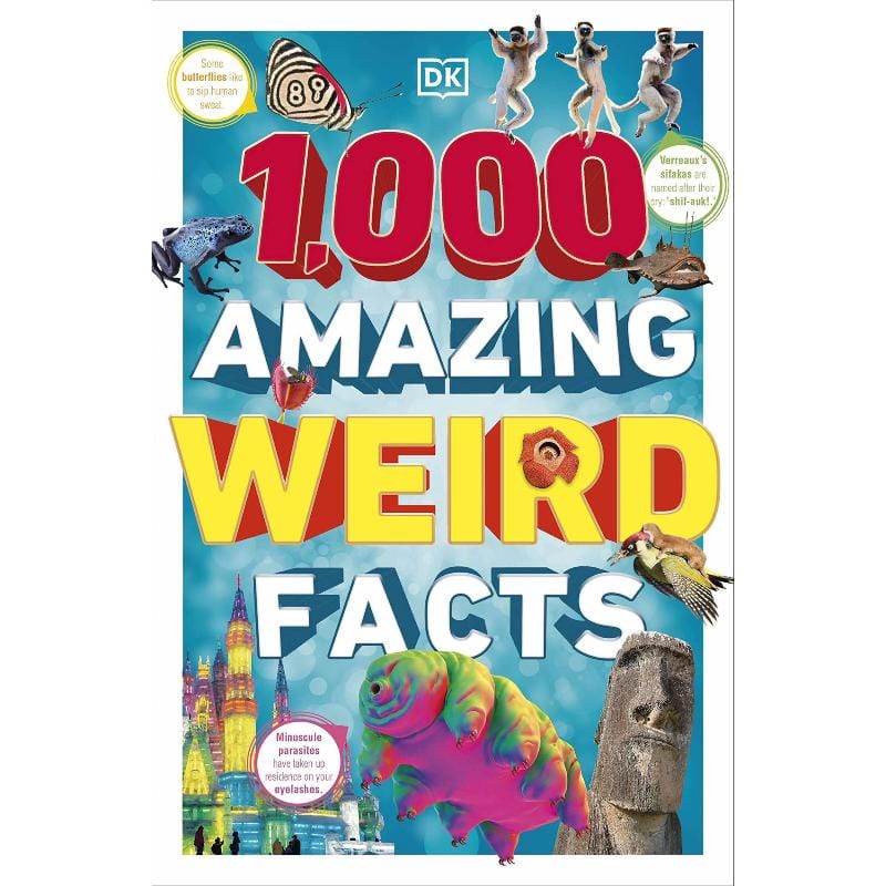 DK Children Paperback Books Default 1,000 Amazing Weird Facts