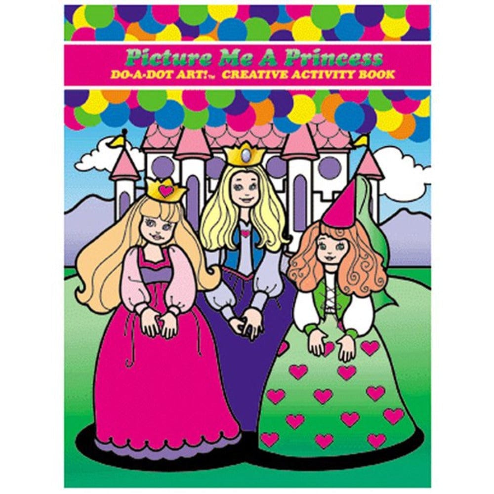 Do A Dot Coloring & Painting Books Do-a-Dot Coloring Book - Picture Me A Princess