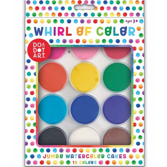 Do A Dot Coloring & Painting Kits Whirl of Color Watercolor Cakes
