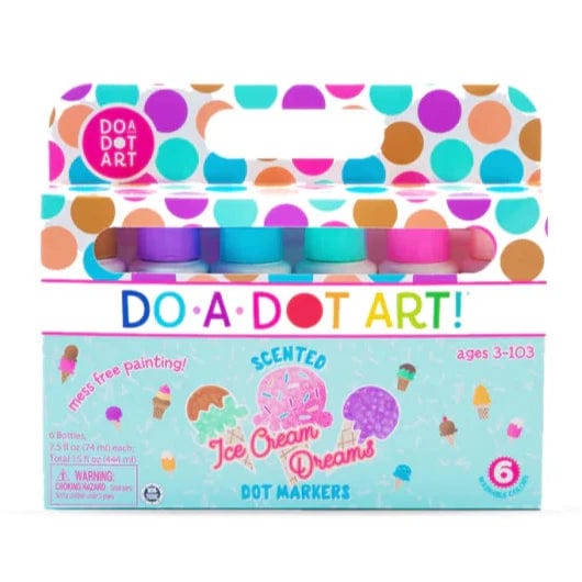 Do A Dot Markers, Pens, Brushes & Crayons Default Do-A-Dot 6-Pack Scented - Ice Cream Dream