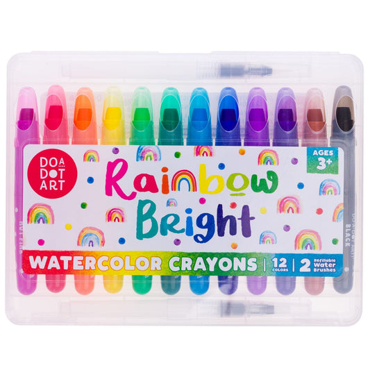 Do A Dot Markers, Pens, Brushes & Crayons Default Rainbow Bright Watercolor Crayons