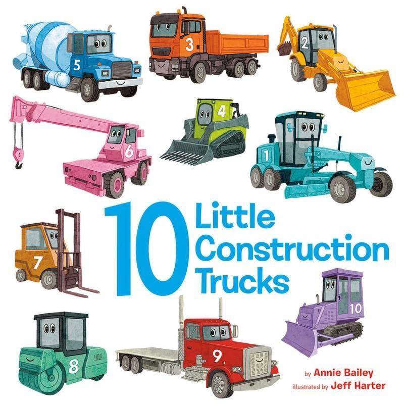 Doubleday Books Board Books Default 10 Little Construction Trucks