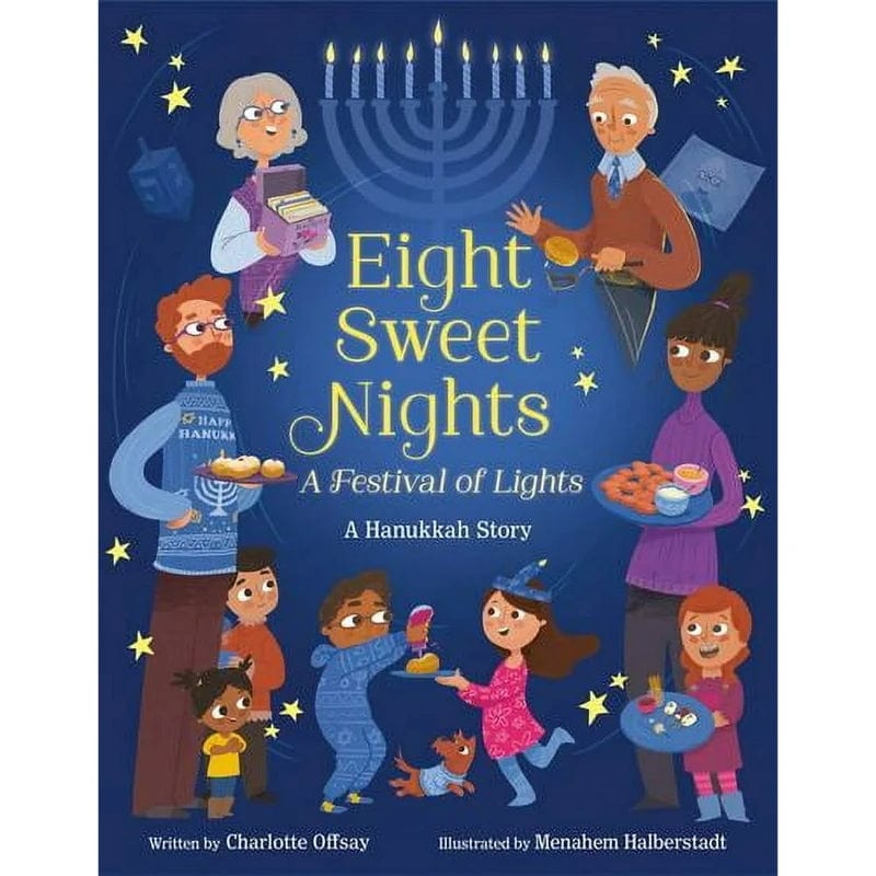 Doubleday Books Hanukkah Books Default Eight Sweet Nights, A Festival of Lights: A Hanukkah Story