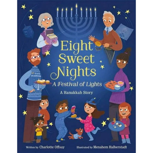 Doubleday Books Hanukkah Books Default Eight Sweet Nights, A Festival of Lights: A Hanukkah Story