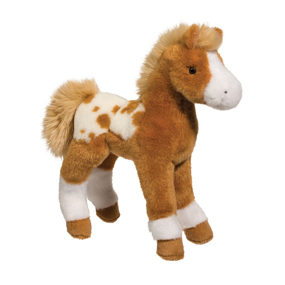 Douglas Cuddle Toys Miniature Farm Default Freckles Golden Appaloosa Foal