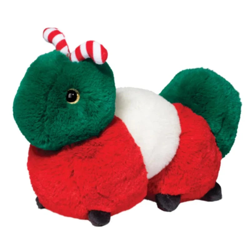 Douglas Cuddle Toys Plush Holiday Christmas Caterpillar