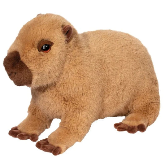 Douglas Cuddle Toys Plush Safari & Jungle HOLIDAY Chattie Capybara Super Soft