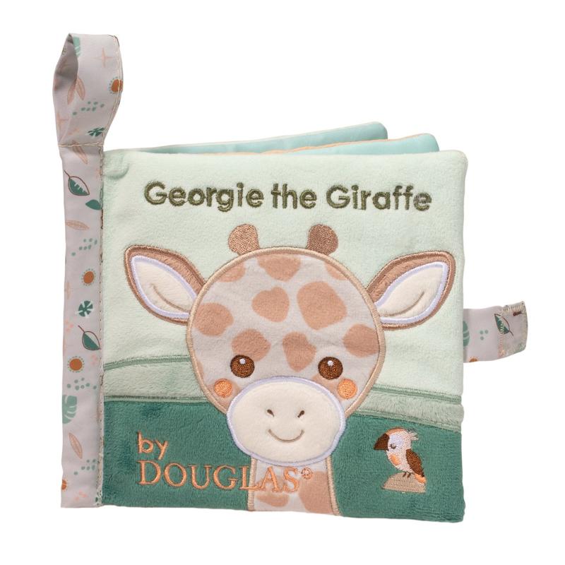 Douglas Toys Plush Baby Default Georgie Giraffe Soft Activity Book