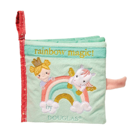 Douglas Toys Plush Baby Default Rainbow Magic Unicorn Soft Book