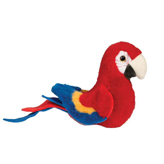 Douglas Toys Plush Birds Mauie Parrot Mini Soft