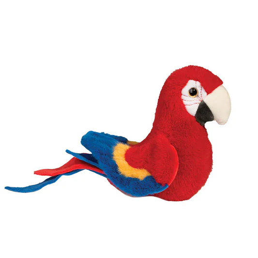 Douglas Toys Plush Birds Mauie Parrot Mini Soft