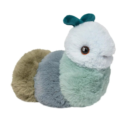 Douglas Toys Plush Bugs & Garden Life Default Silas Blue Caterpillar