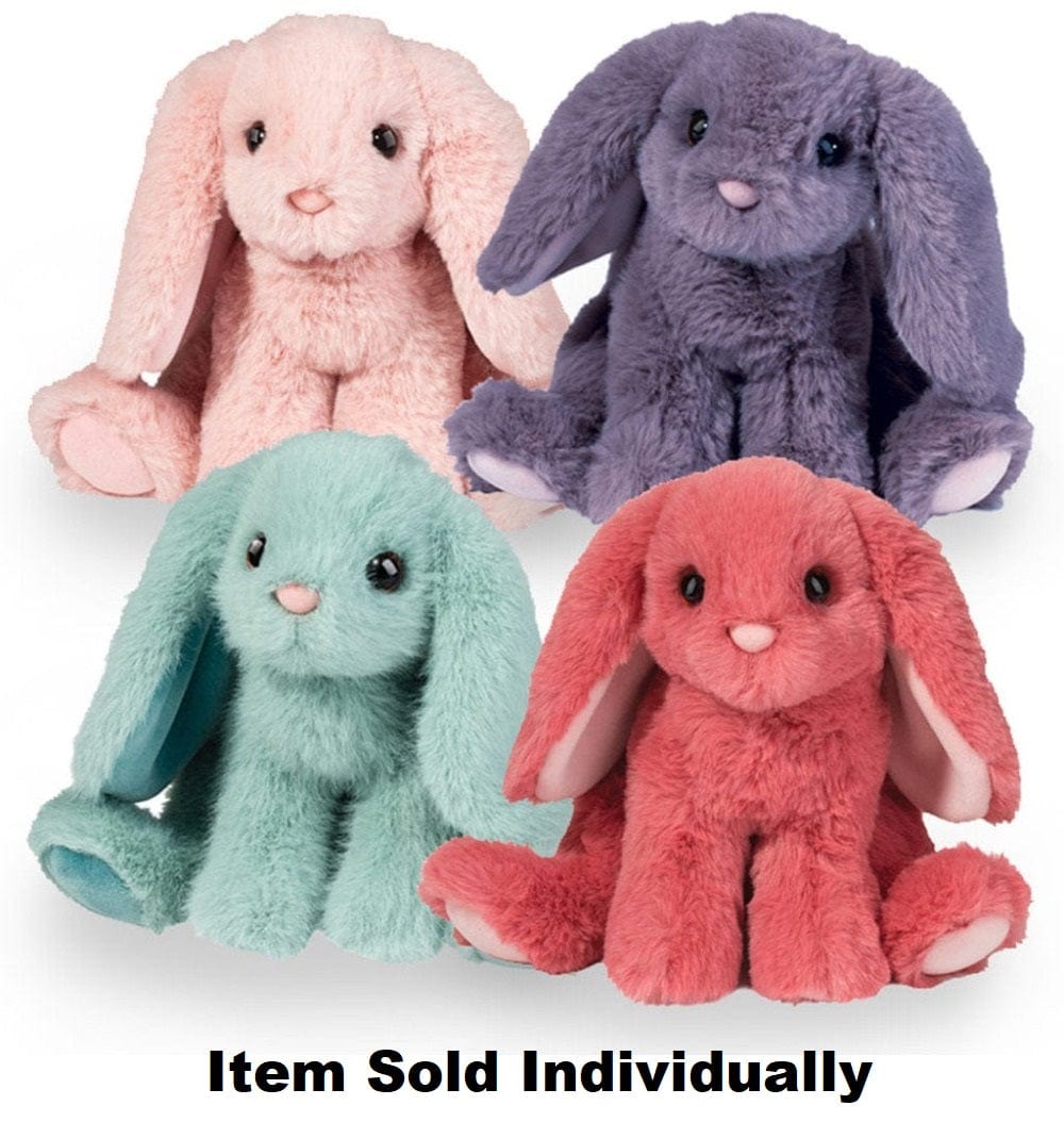 Douglas Toys Plush Bunnies Bright Mini Soft Bunny (Assorted Colors)