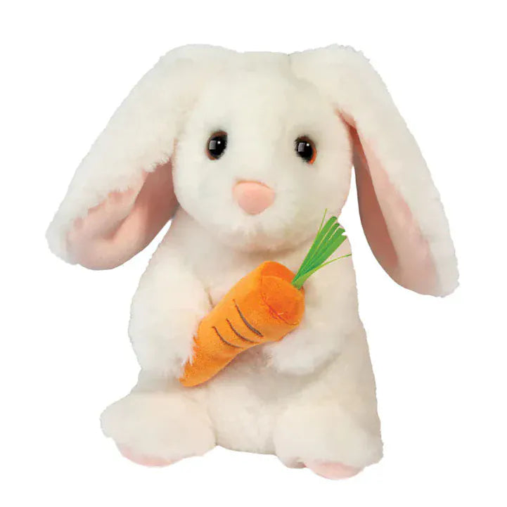 Douglas Toys Plush Bunnies Zen Bunny with Carrot