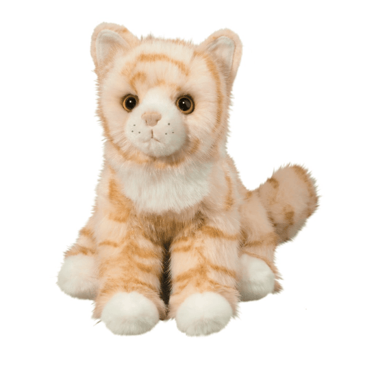 Douglas Toys Plush Cats Adele Orange Stripe Cat