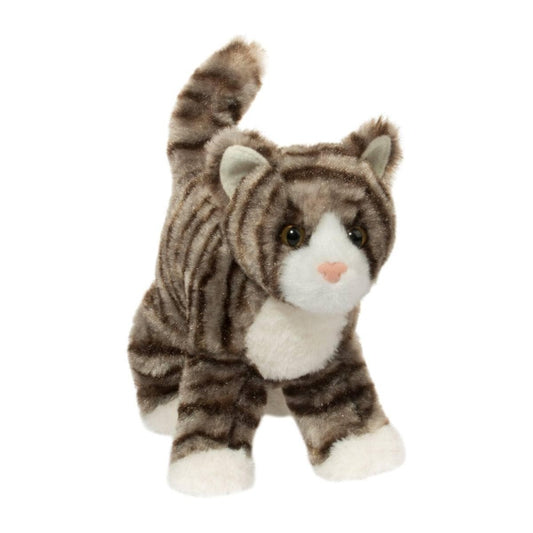 Douglas Toys Plush Cats Default Zigby Gray Stripe Cat