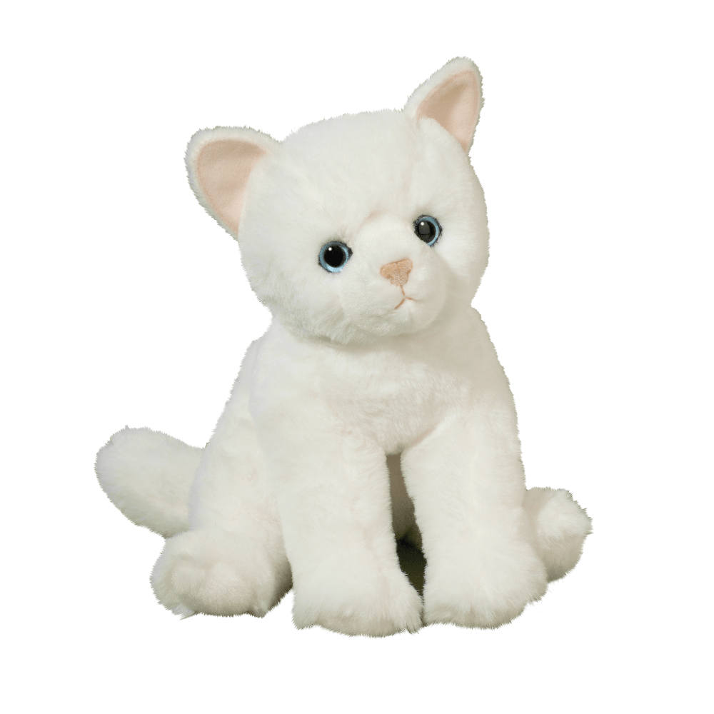 Douglas Toys Plush Cats Winnie Soft White Cat