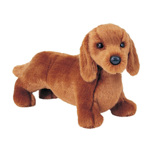 Douglas Toys Plush Dogs Gretel Red Dachshund