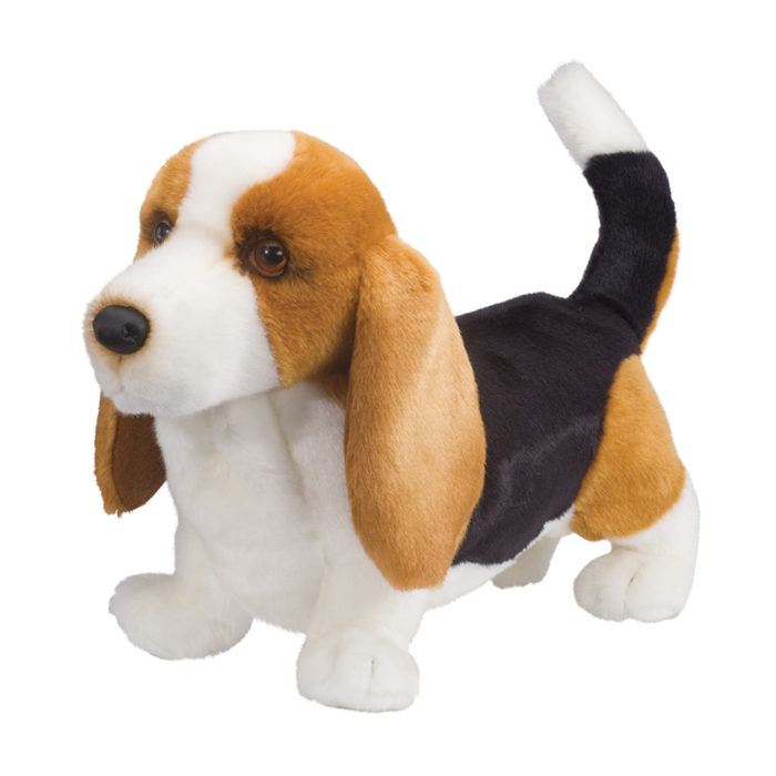 Douglas Toys Plush Dogs Harold Basset Hound