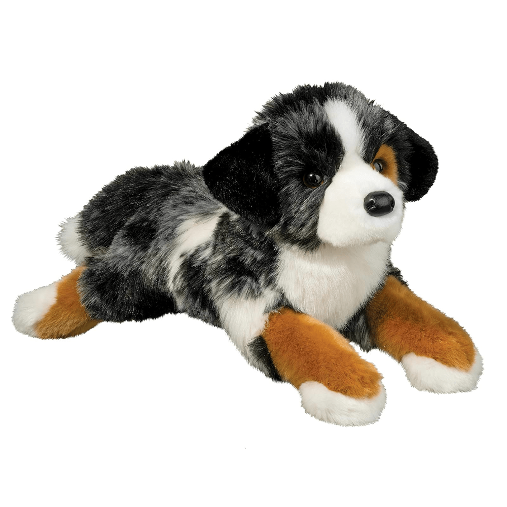 Douglas Toys Plush Dogs Maizie Australian Shepherd DLux