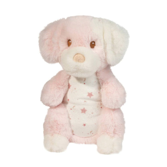 Douglas Toys Plush Dogs Rosy Pink Dog Chime