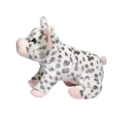 Douglas Toys Plush Farm Default Pauline Black Spotted Pig