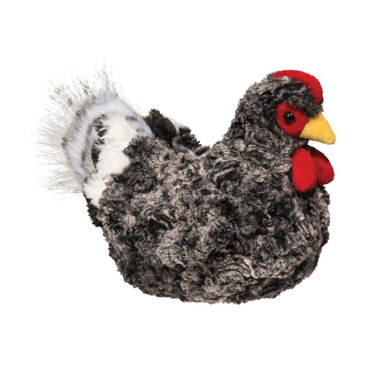 Douglas Toys Plush Farm Default Pepper Black Multi Hen