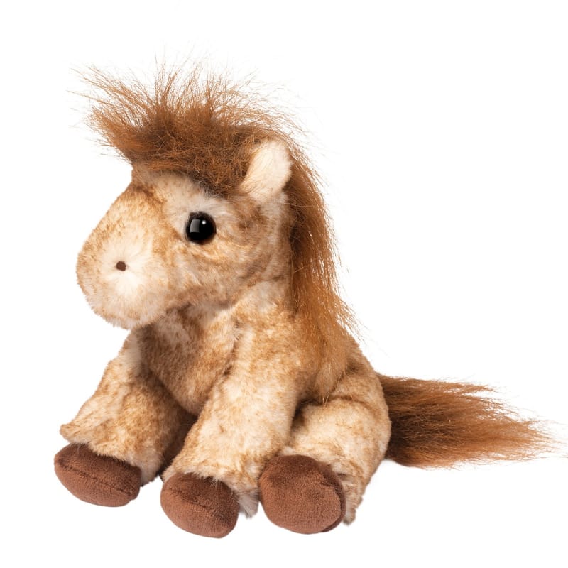 Douglas Toys Plush Farm Dustie Horse Mini Soft