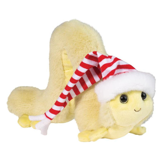 Douglas Toys Plush Holiday Default Inchy Inchworm with Hat