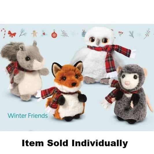 Douglas Toys Plush Holiday Winter Friends 2024 (Assorted Styles)