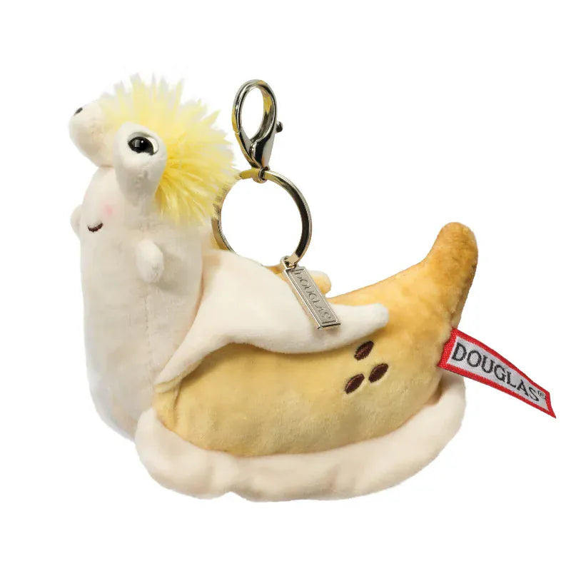 Douglas Toys Plush Keychains Banana Slug Bag Charm