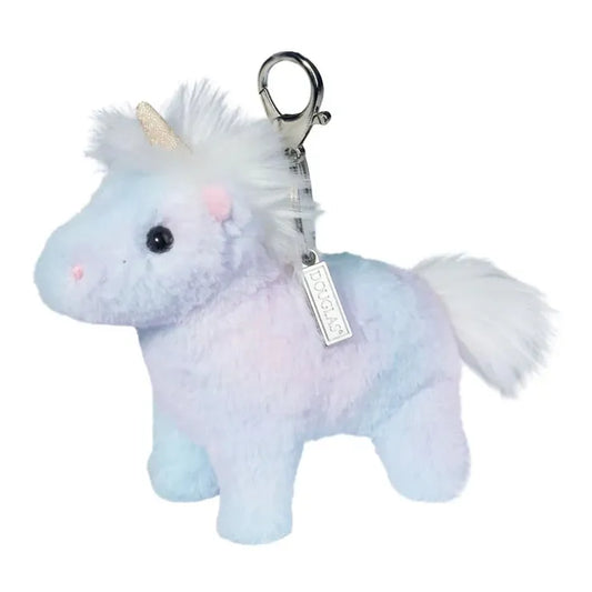Douglas Toys Plush Keychains Unicorn Bag Charm