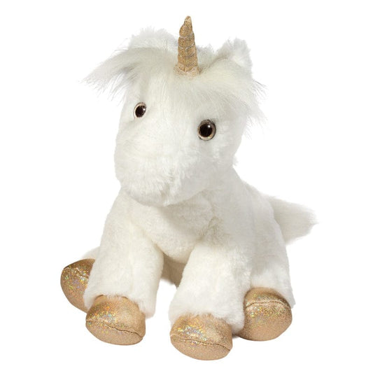 Douglas Toys Plush Mythical Creatures Default Elodie White Unicorn Soft
