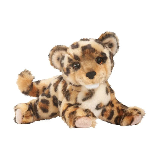 Douglas Toys Plush Safari & Jungle Default Spatter Leopard Cub