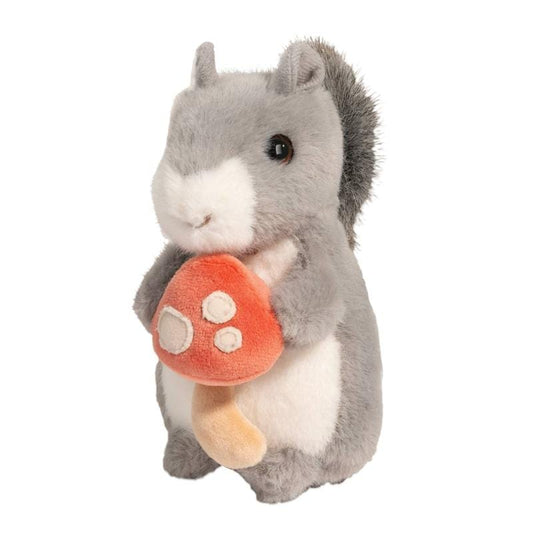 Douglas Toys Plush Woodland Default Squirrel w/Mushroom