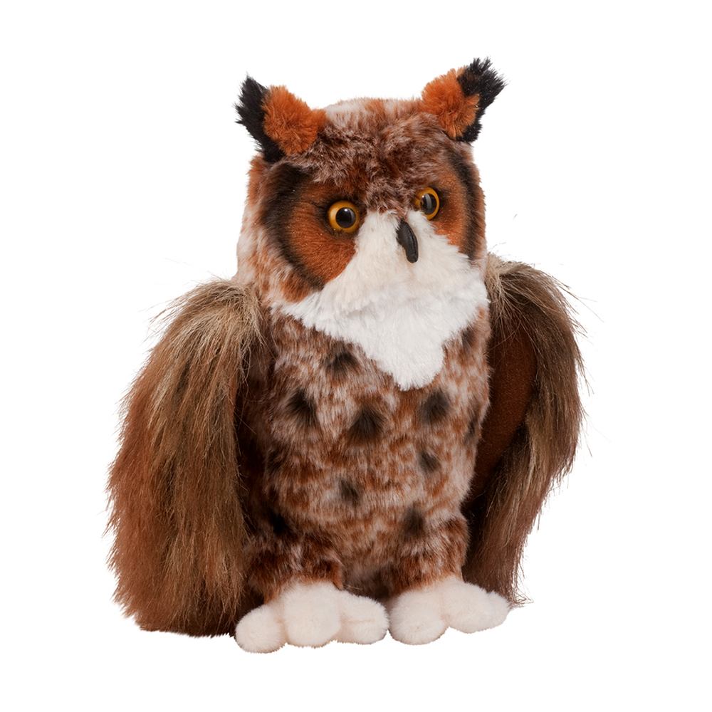 Douglas Toys Plush Woodland Einstein Great Horned Owl