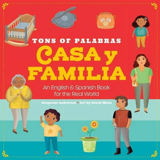 Doupress Bilingual Books Default Tons of Palabras: Casa Y Familia: An English & Spanish Book for the Real World