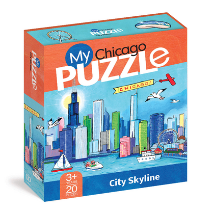 Doupress Floor Puzzles My Chicago 20 Piece Puzzle