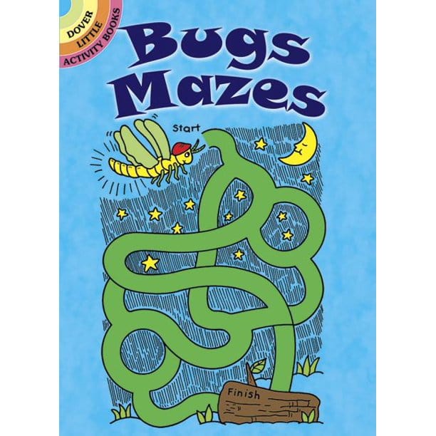 Dover Activity Books Bugs Mazes Activity Book