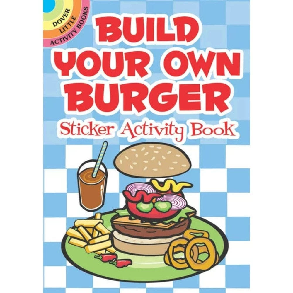 Dover Activity Books Build Your Own Burger Sticker Activity Book