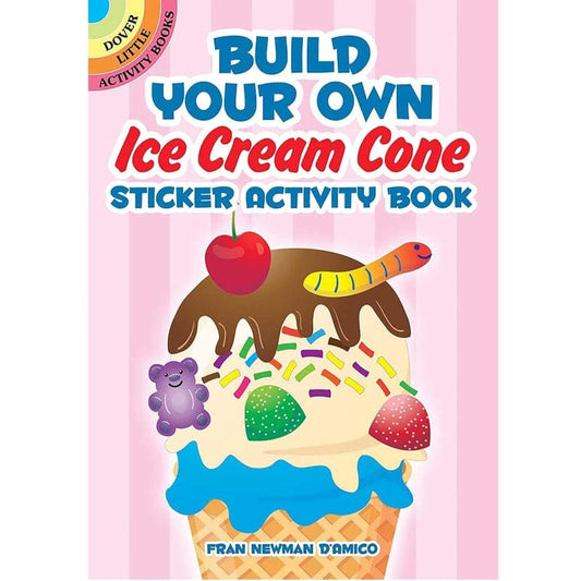 Dover Activity Books Default Build Your Own Ice Cream Cone Sticker Activity Book