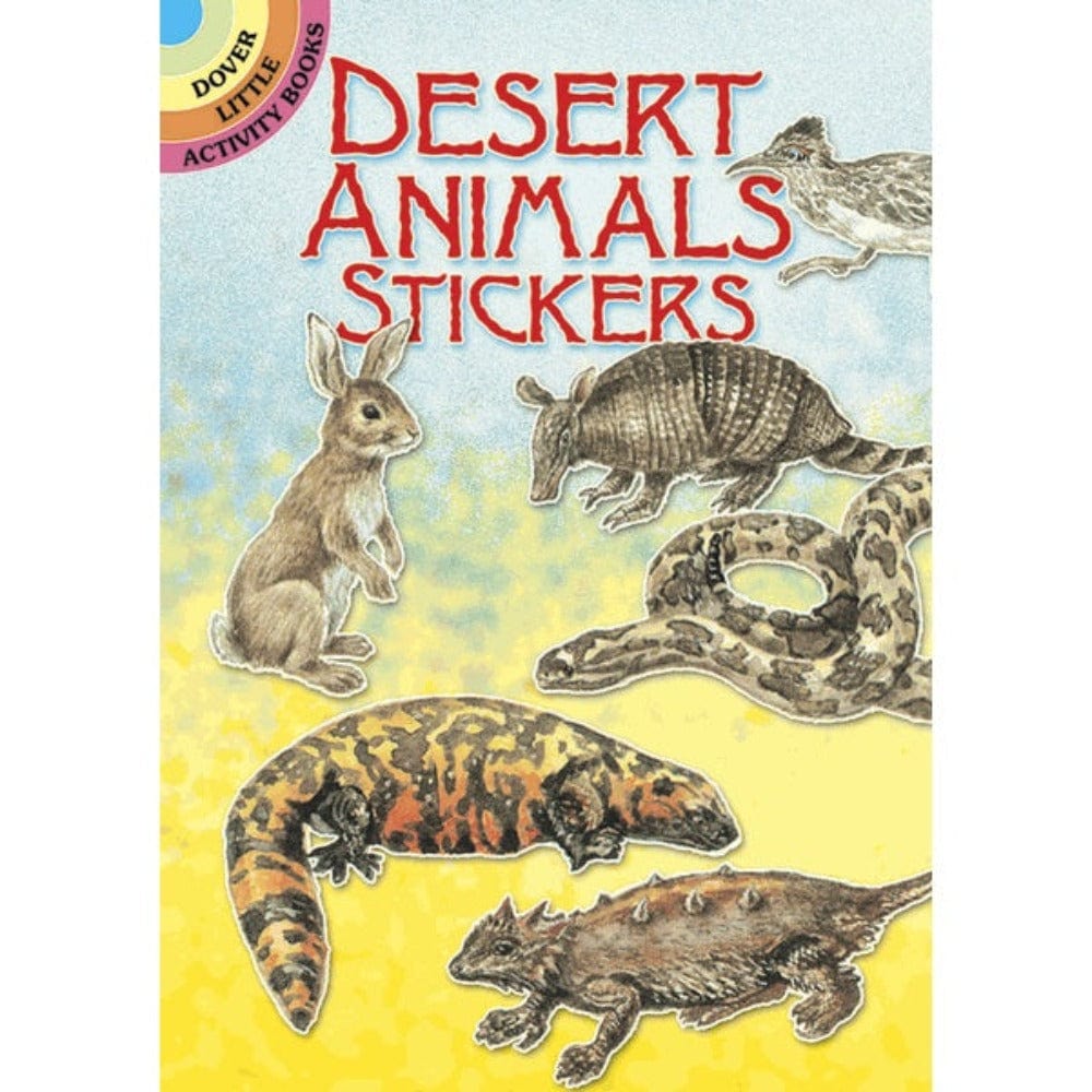 Dover Activity Books Desert Animals Sticker Activity Book
