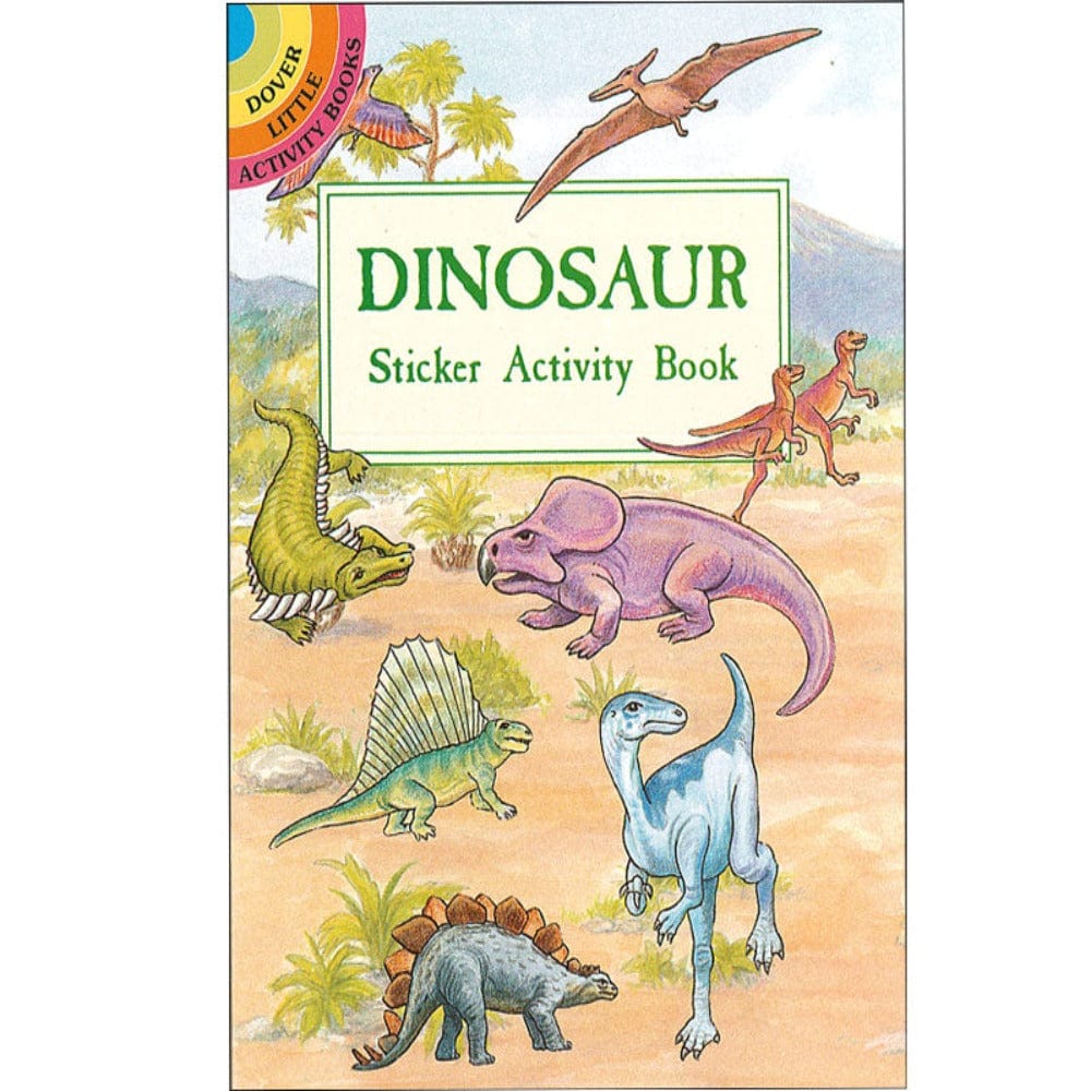 Dover Activity Books Dinosaur Sticker Activity Book
