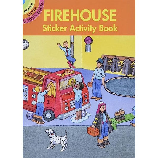 Dover Activity Books Firehouse Sticker Activity Book