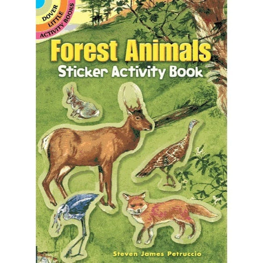 Dover Activity Books Forest Animals Sticker Activity Book